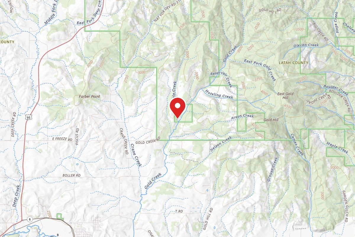 Nez Perce-Clearwater Dispersed Campsite PAL770RD 02B