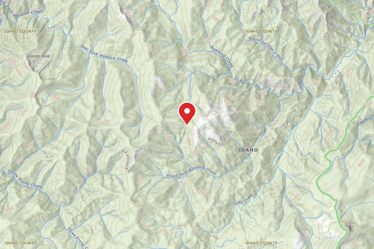 Nez Perce-Clearwater Dispersed Campsite BURNEDOVERSITE-001