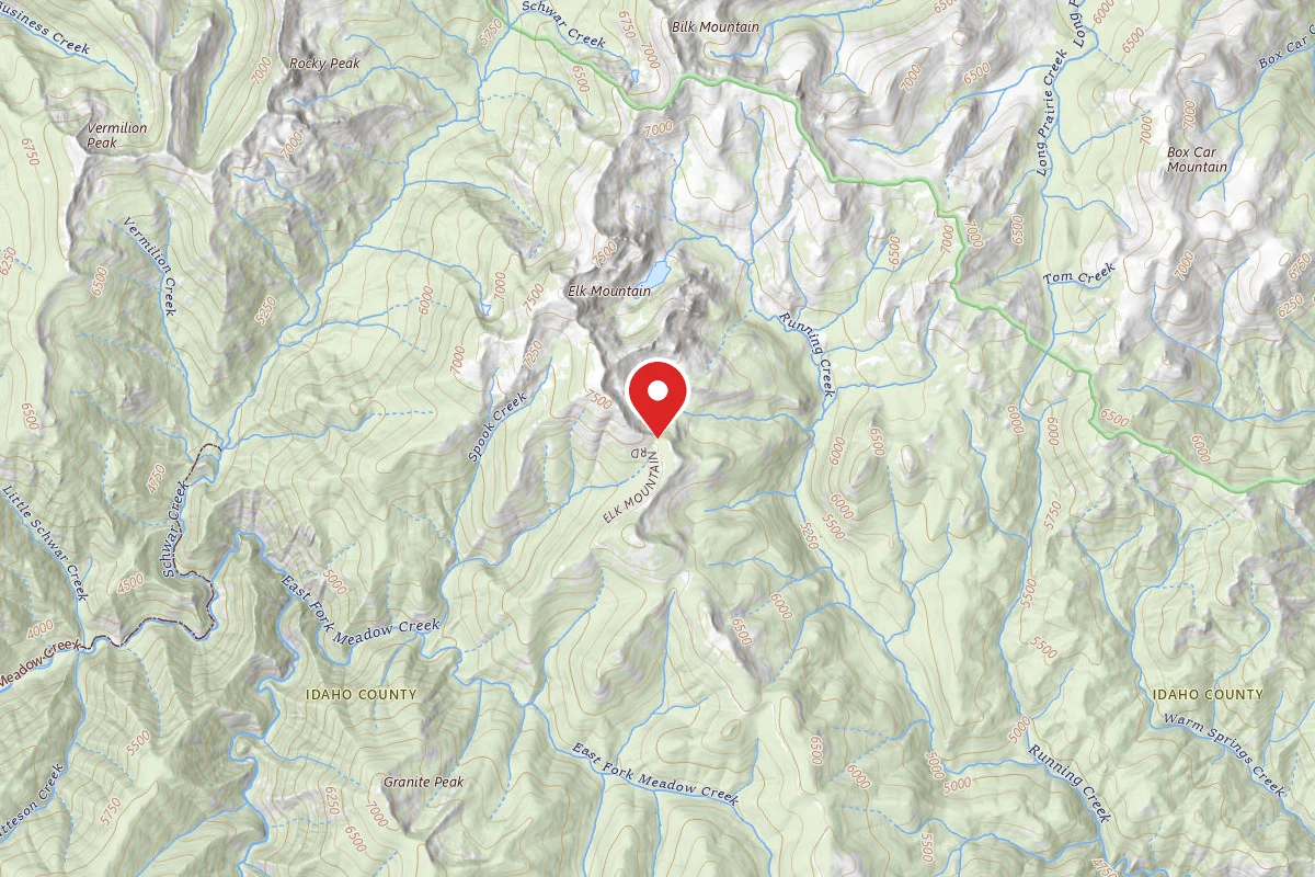 Nez Perce-Clearwater Dispersed Campsite NF285RD-003
