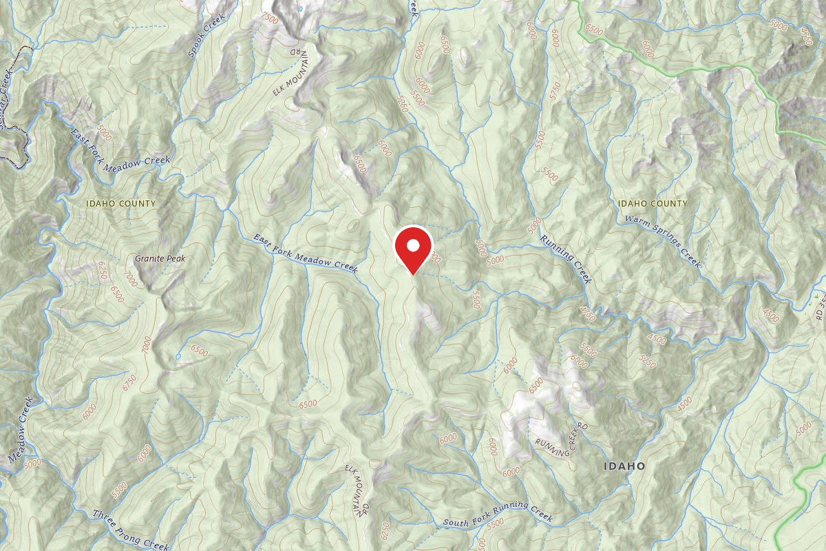 Nez Perce-Clearwater Dispersed Campsite RD285-009