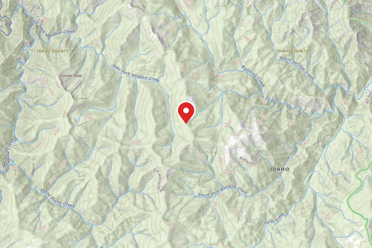 Nez Perce-Clearwater Dispersed Campsite RD285-011