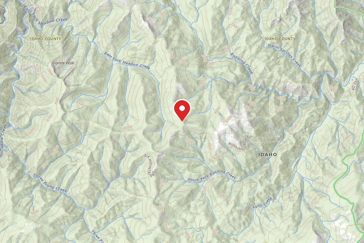 Nez Perce-Clearwater Dispersed Campsite RD285-012