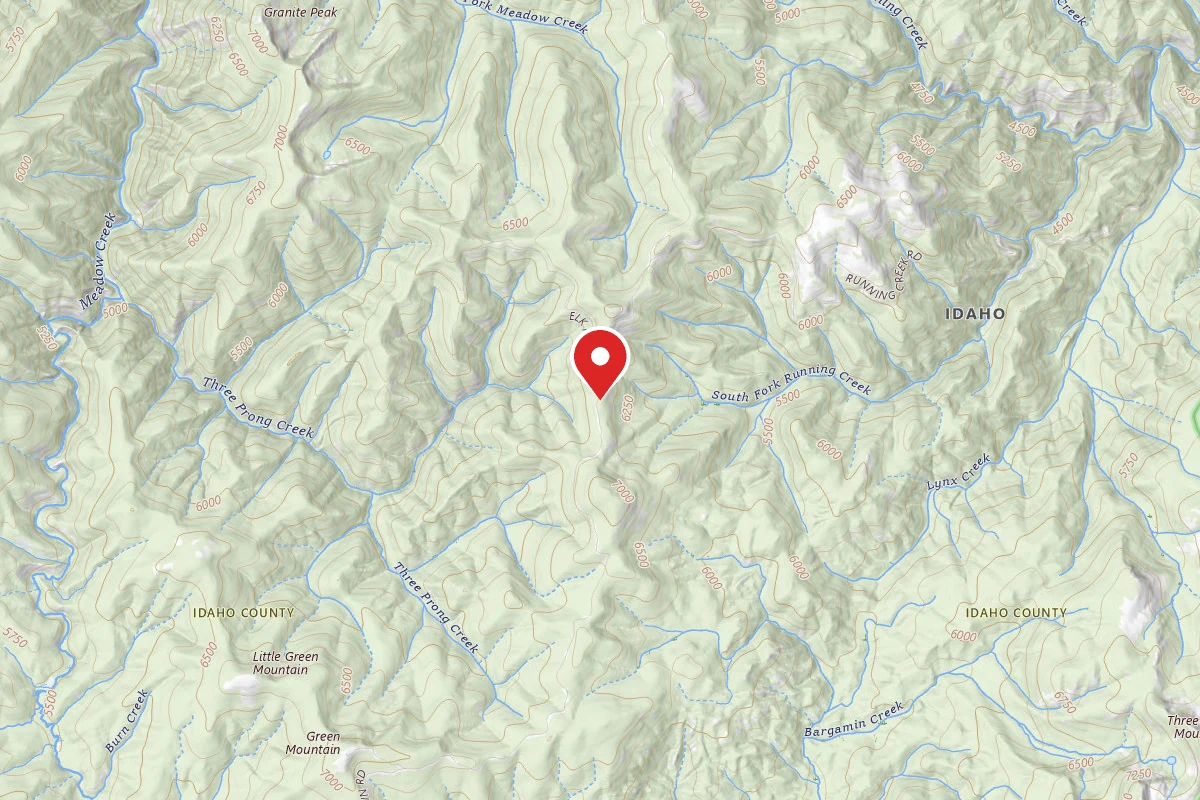 Nez Perce-Clearwater Dispersed Campsite RD285-016