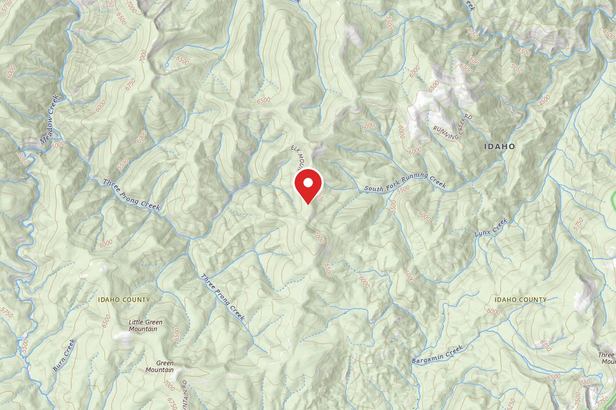 Nez Perce-Clearwater Dispersed Campsite RD285-017