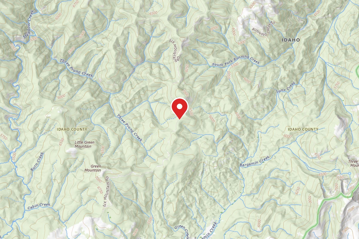 Nez Perce-Clearwater Dispersed Campsite RD285-018