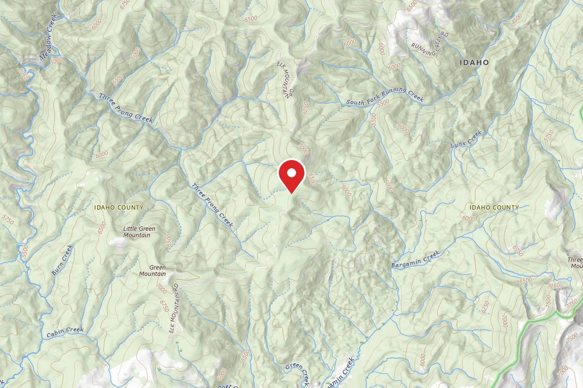 Nez Perce-Clearwater Dispersed Campsite RD285-020