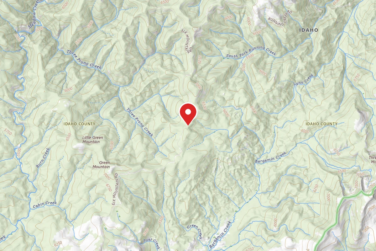 Nez Perce-Clearwater Dispersed Campsite RD285-022