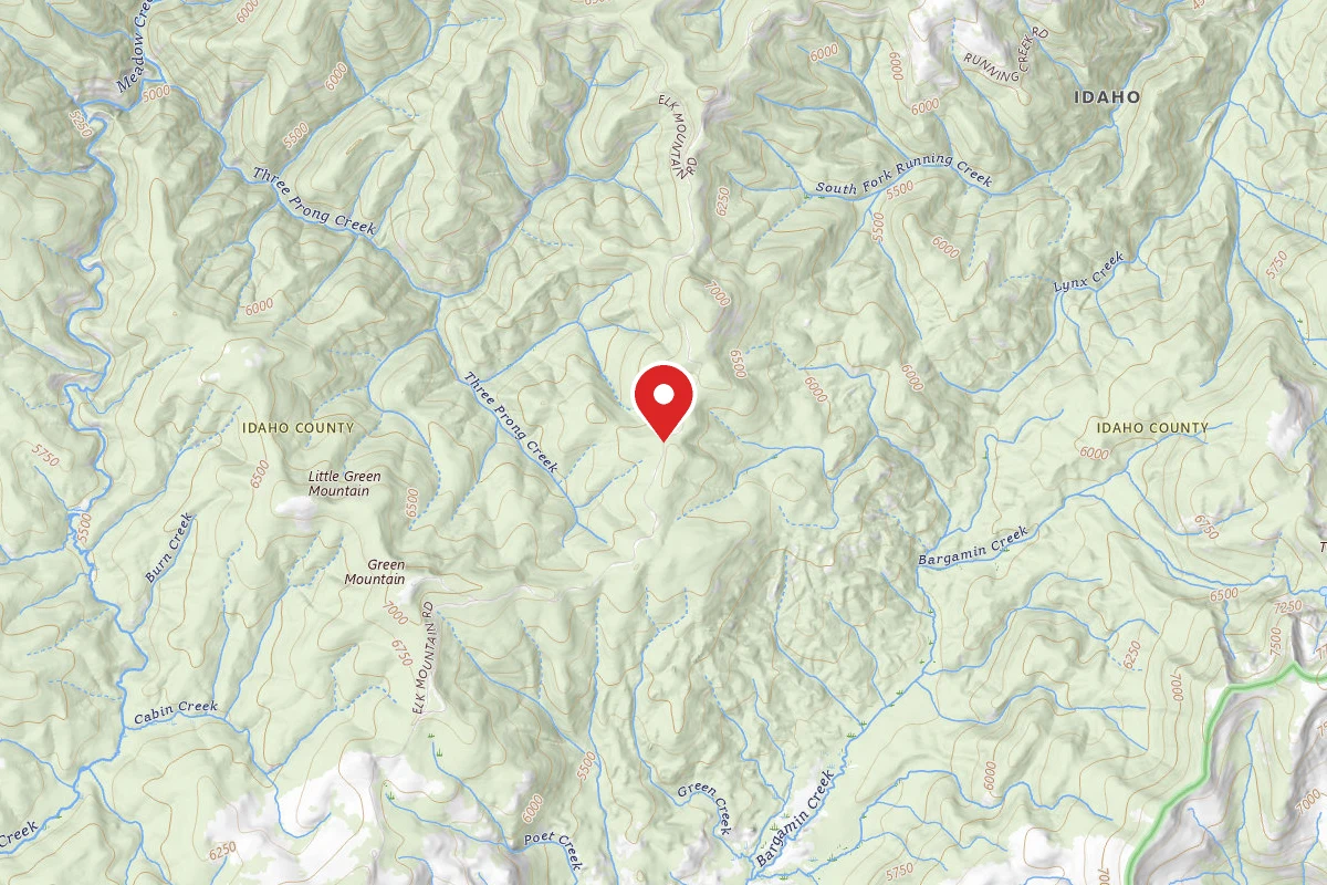 Nez Perce-Clearwater Dispersed Campsite RD285-023