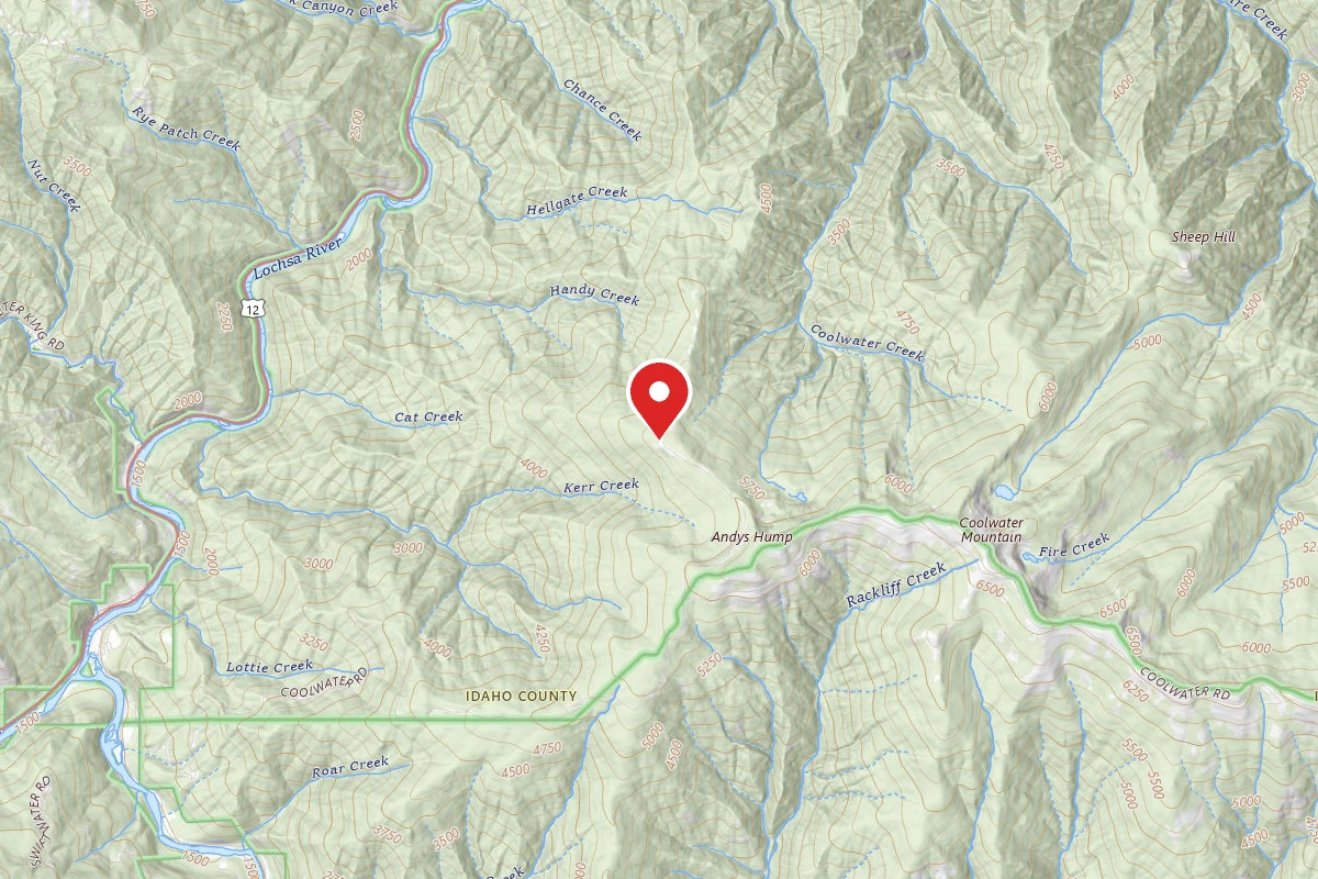Nez Perce-Clearwater Dispersed Campsite ROAD331-035