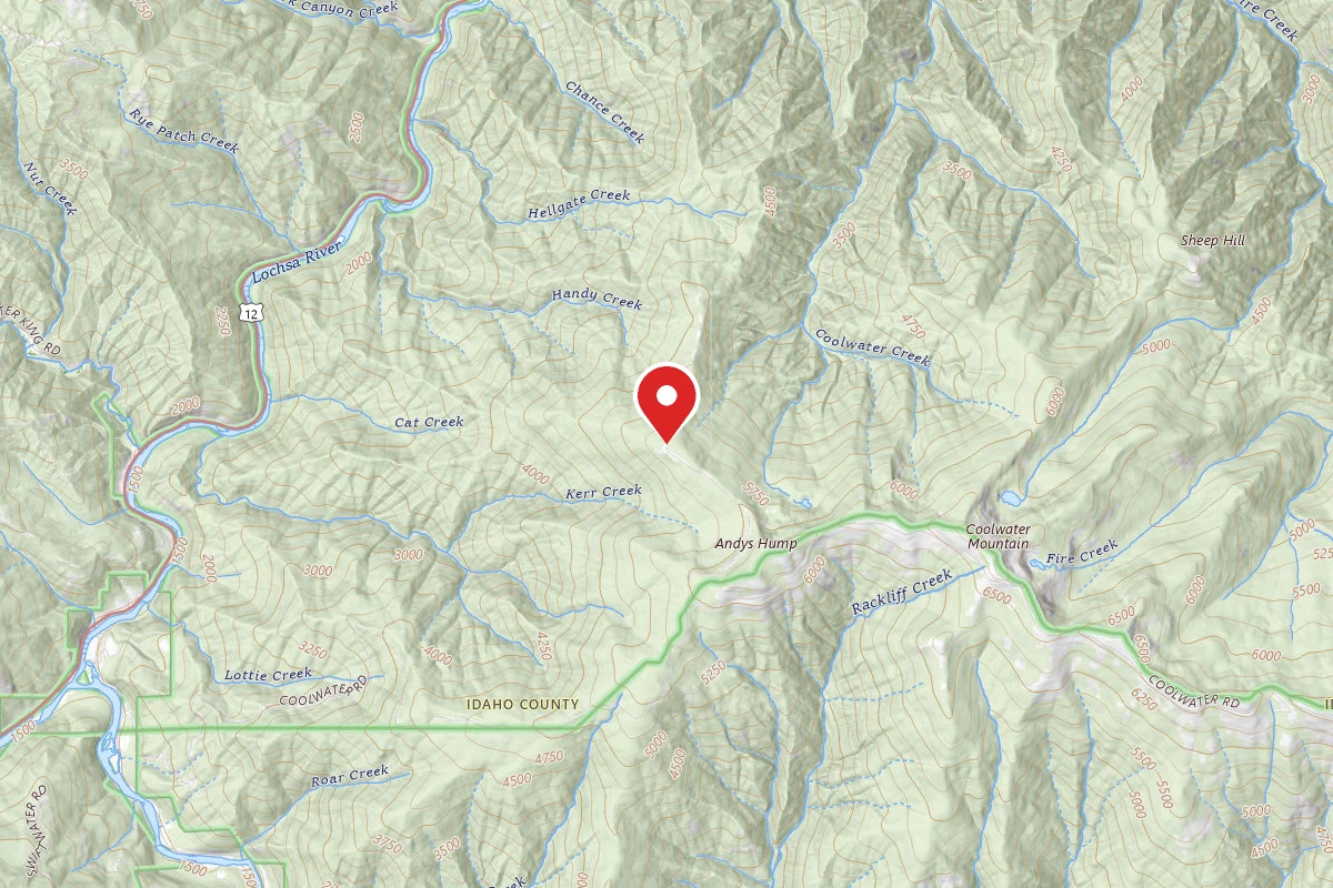 Nez Perce-Clearwater Dispersed Campsite ROAD331-037