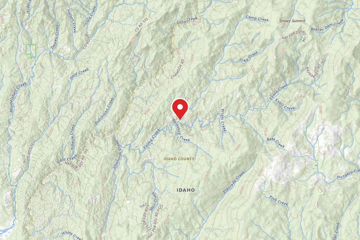 Nez Perce-Clearwater Dispersed Campsite LOC103-001