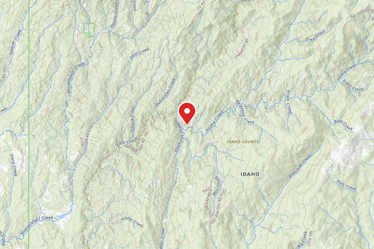 Nez Perce-Clearwater Dispersed Campsite LOC5019-001