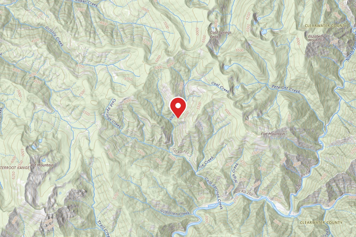 Nez Perce-Clearwater Dispersed Campsite NF5295RD-001