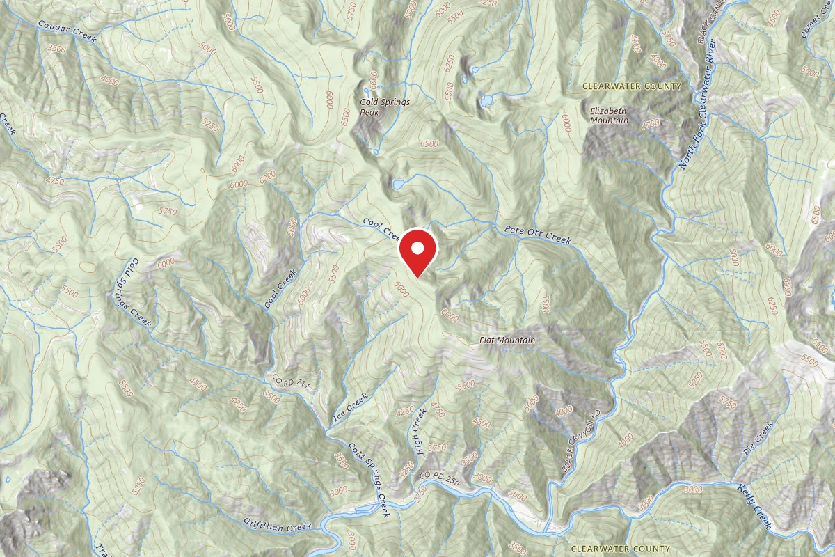 Nez Perce-Clearwater Dispersed Campsite 170603070702 08