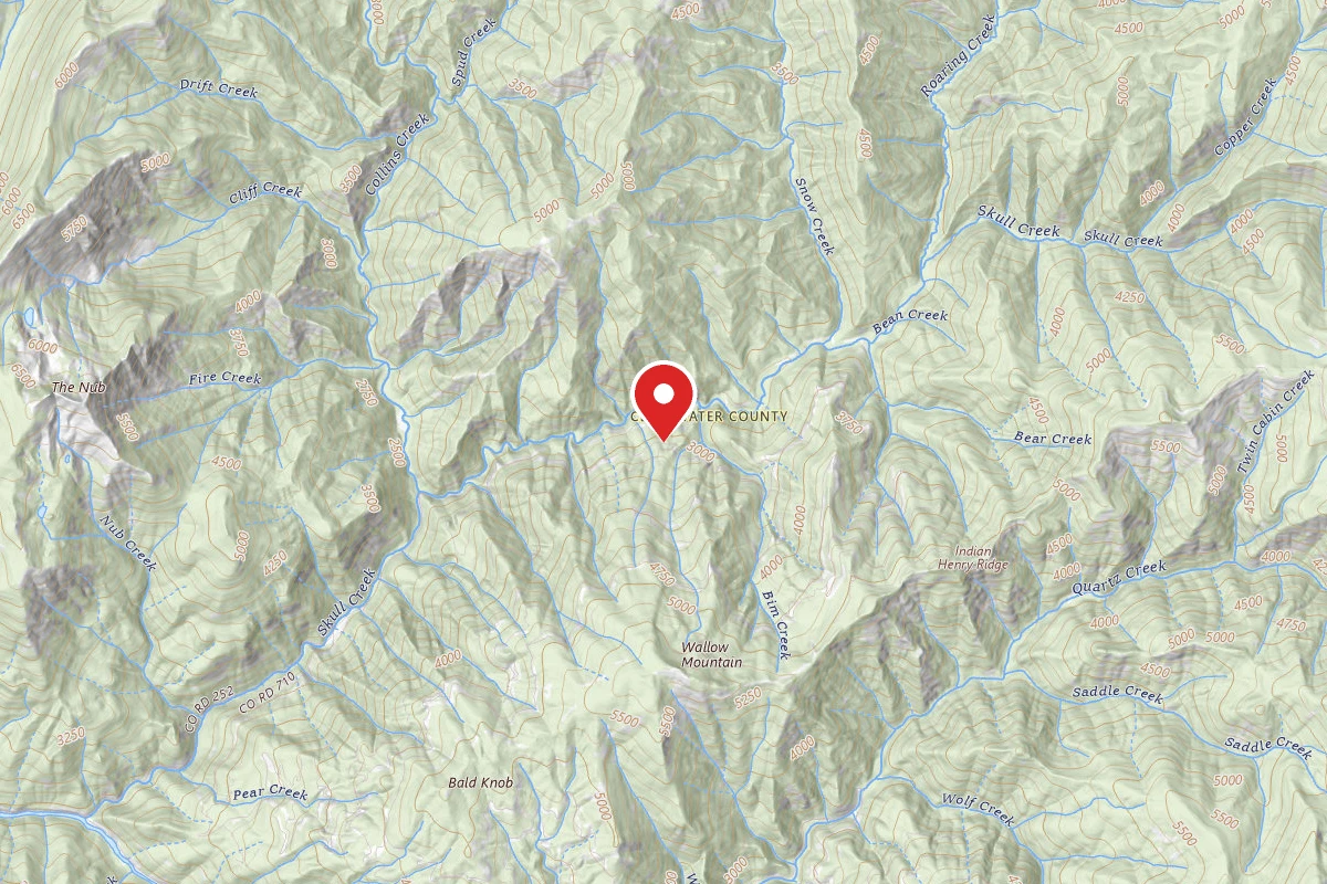 Nez Perce-Clearwater Dispersed Campsite NF252RD 08