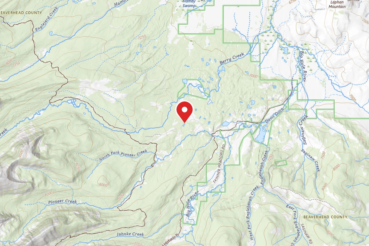 Beaverhead-Deerlodge Dispersed Campsite 71205 SITE 2