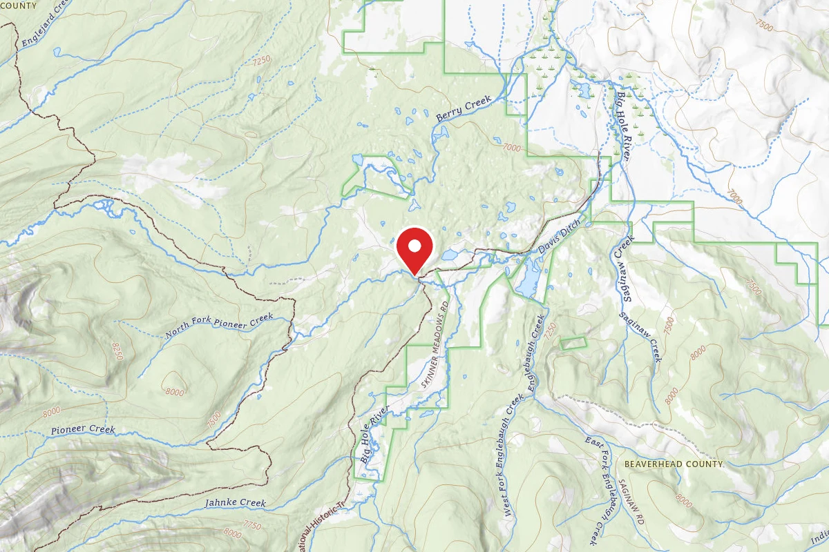 Beaverhead-Deerlodge Dispersed Campsite 7325 SITE 1