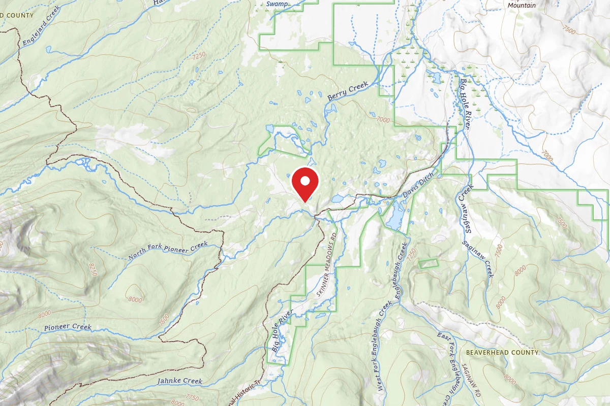 Beaverhead-Deerlodge Dispersed Campsite 7325 SITE 2
