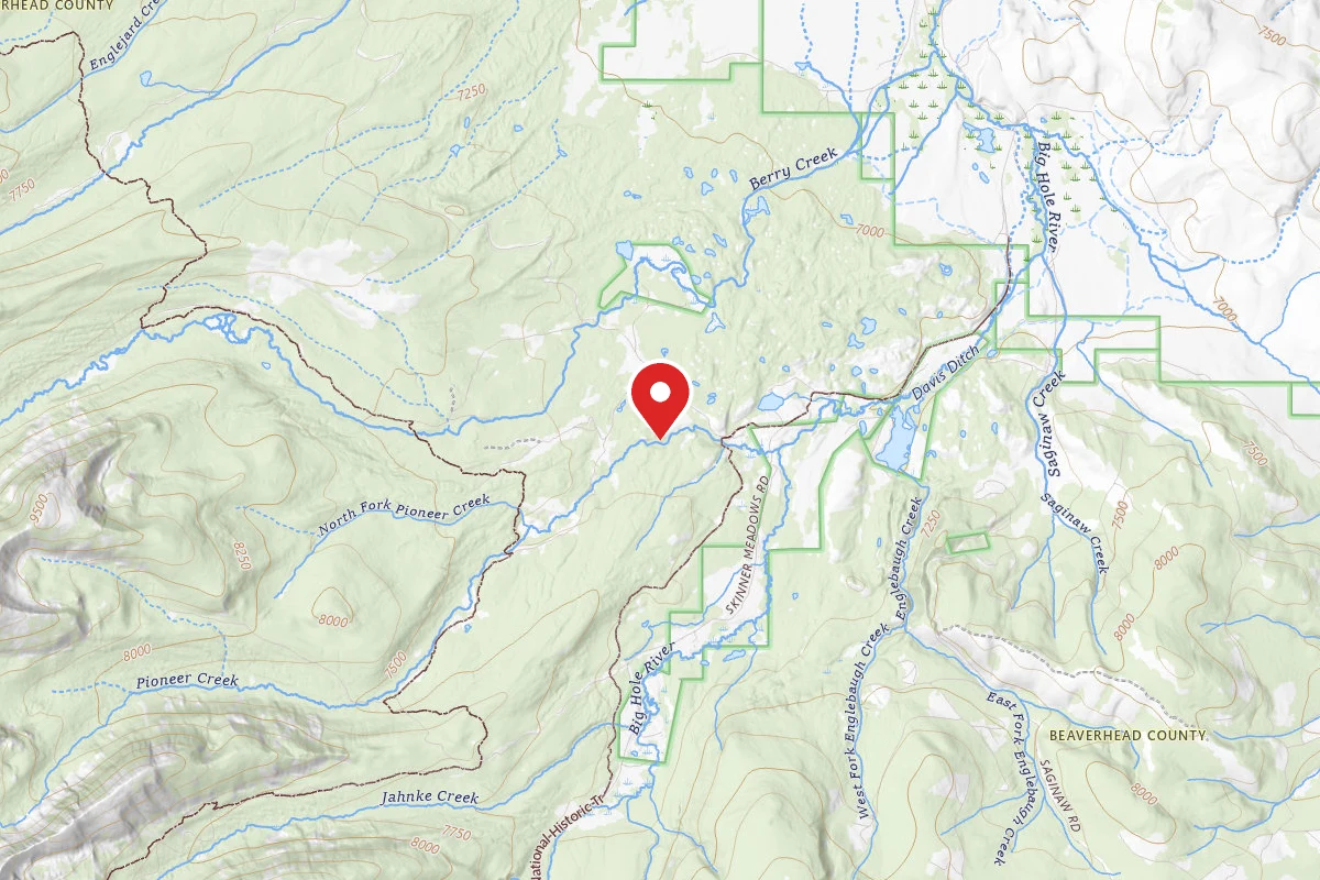 Beaverhead-Deerlodge Dispersed Campsite 7325 SITE 3