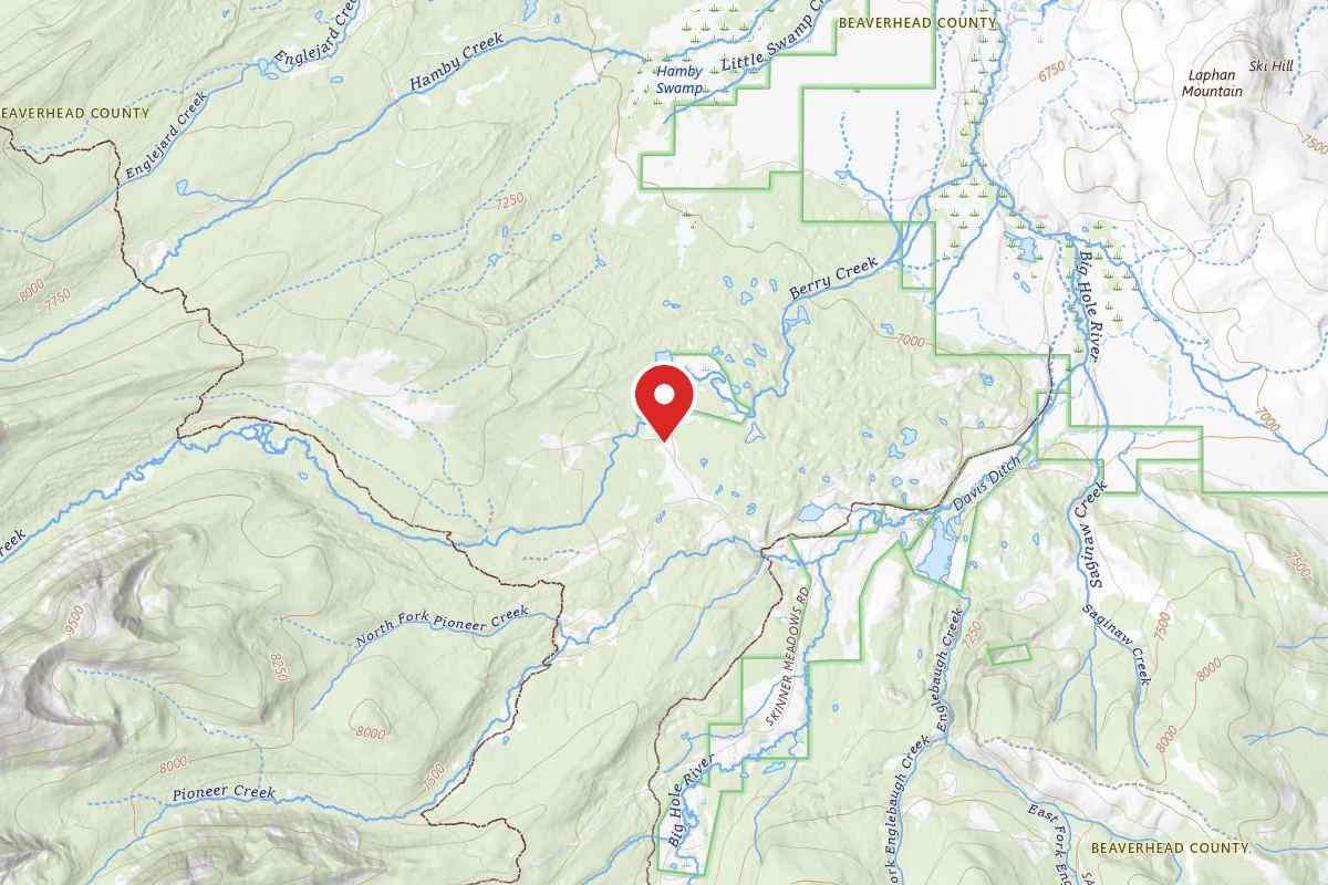 Beaverhead-Deerlodge Dispersed Campsite 7325 SITE 4
