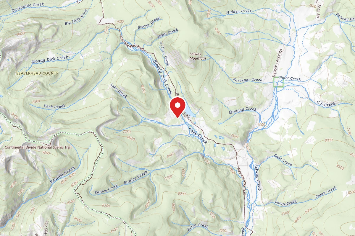 Beaverhead-Deerlodge Dispersed Campsite 3 Y RIGHT