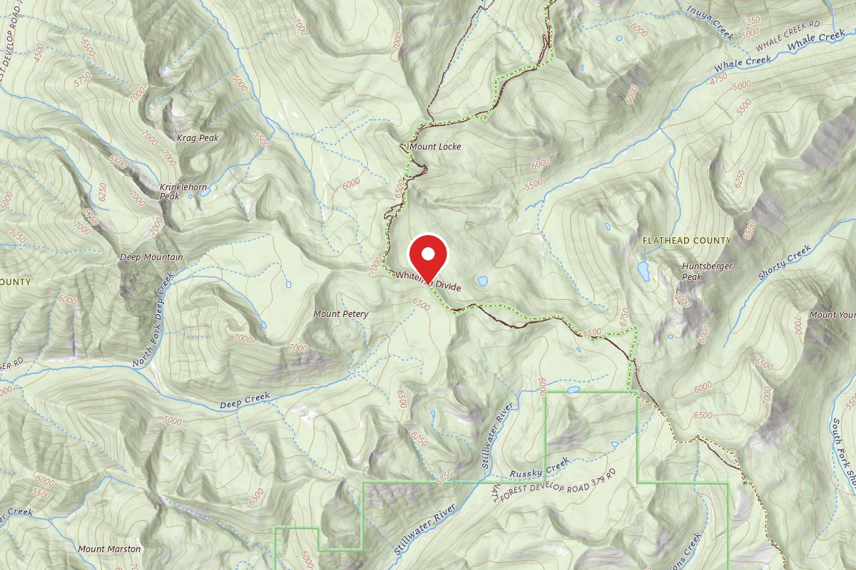 Kootenai Dispersed Campsite TR26 SITE 1