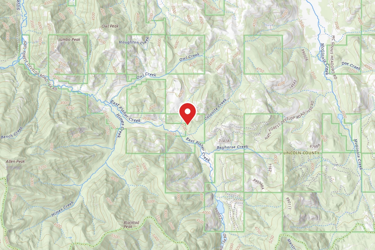 Kootenai Dispersed Campsite RD6877