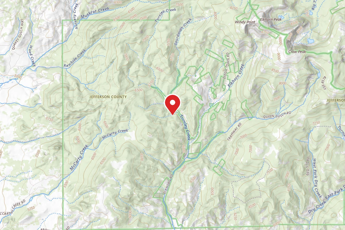 Beaverhead-Deerlodge Dispersed Campsite ELKHORNS-RD9365-7