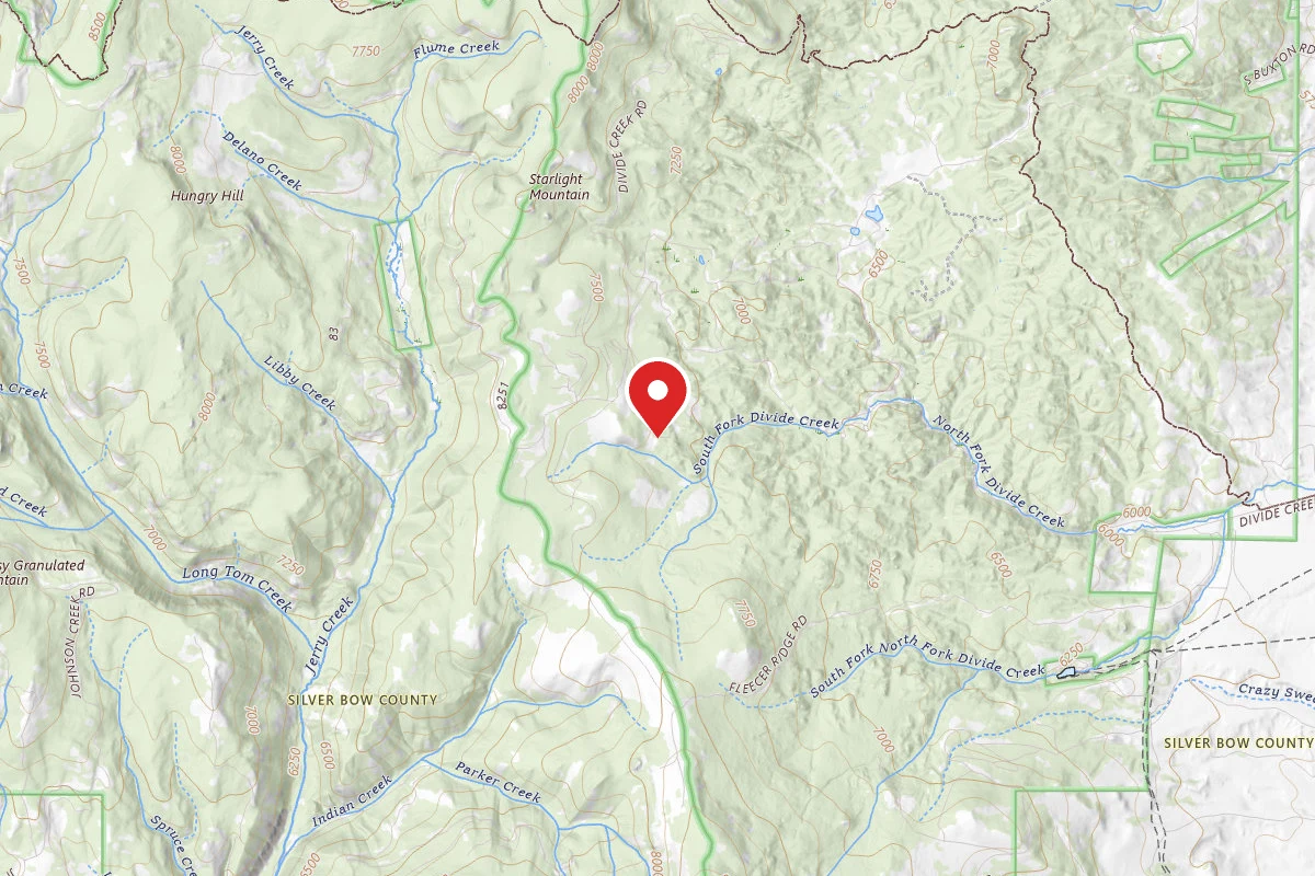 Beaverhead-Deerlodge Dispersed Campsite 8486A-1