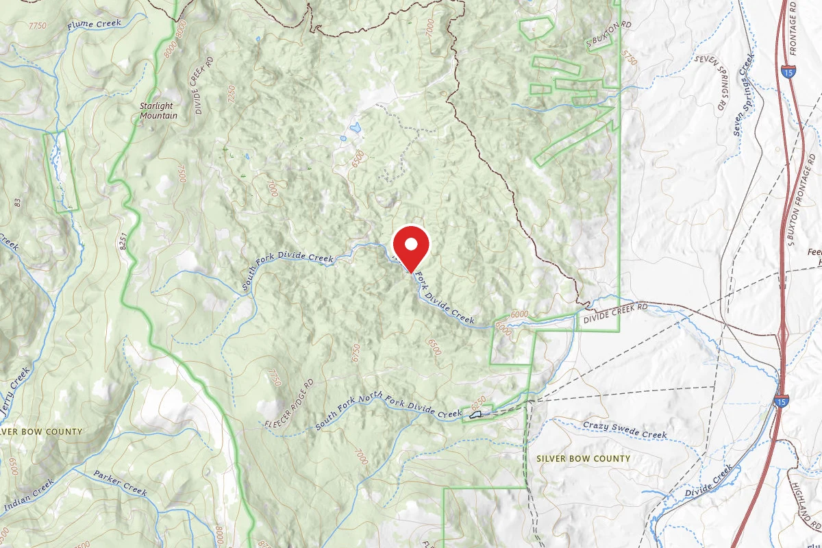 Beaverhead-Deerlodge Dispersed Campsite 96-1