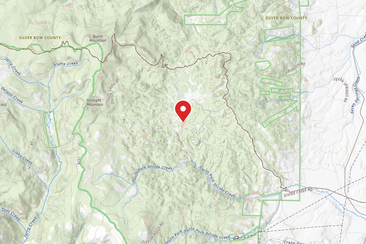 Beaverhead-Deerlodge Dispersed Campsite 8505-6