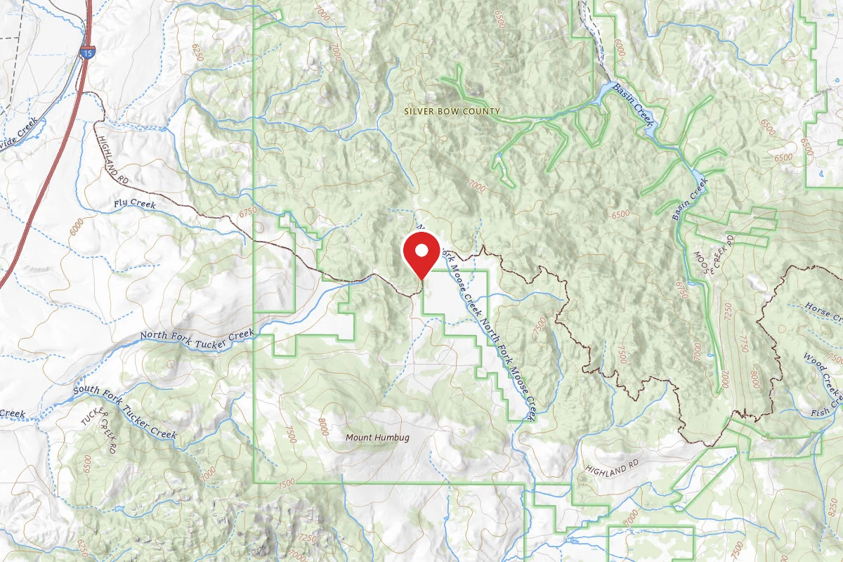 Beaverhead-Deerlodge Dispersed Campsite BURTON 2