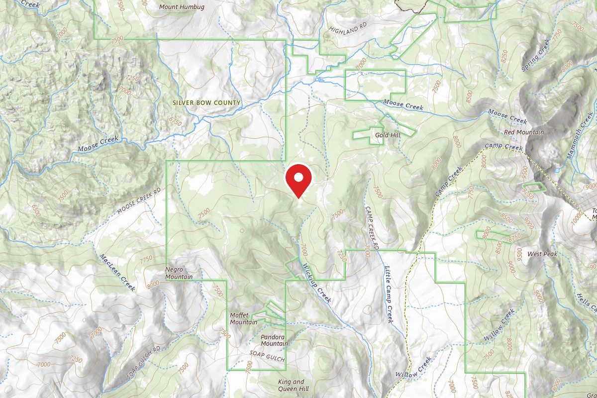 Beaverhead-Deerlodge Dispersed Campsite 599-2