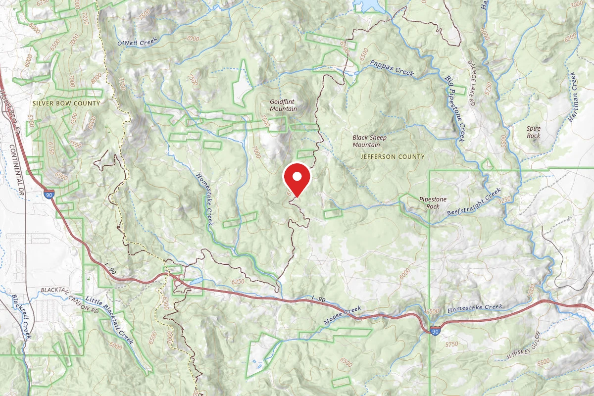 Beaverhead-Deerlodge Dispersed Campsite 100200050201-014