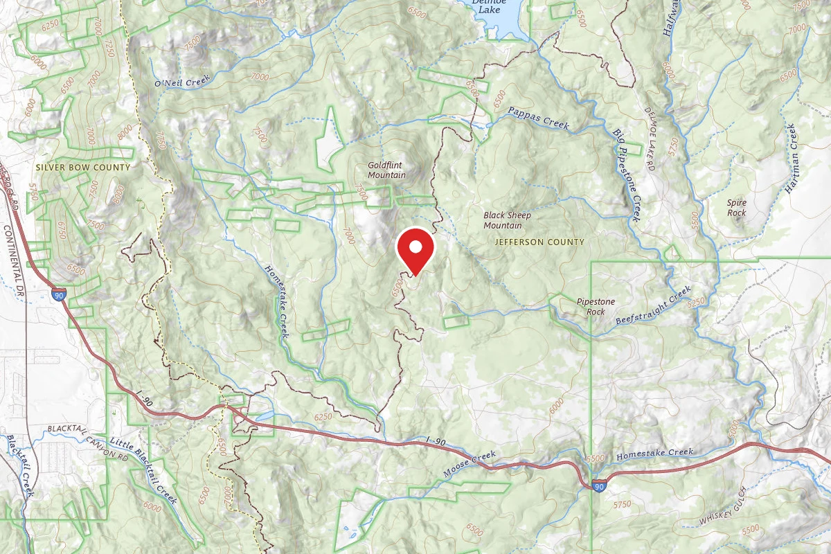 Beaverhead-Deerlodge Dispersed Campsite 100200050201-015