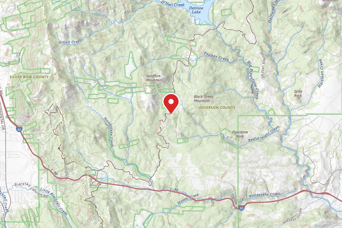 Beaverhead-Deerlodge Dispersed Campsite 100200050201-016