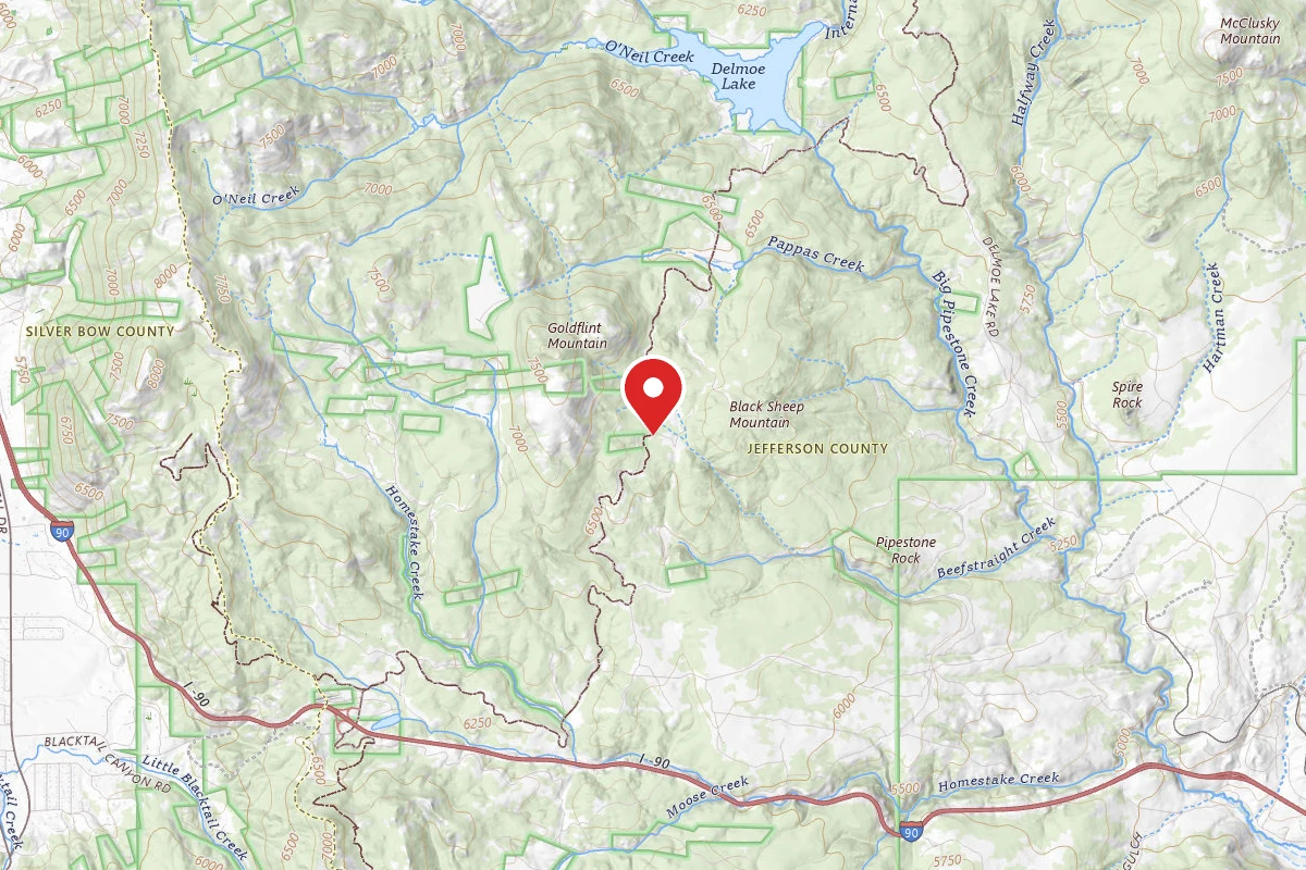 Beaverhead-Deerlodge Dispersed Campsite 100200050201-18