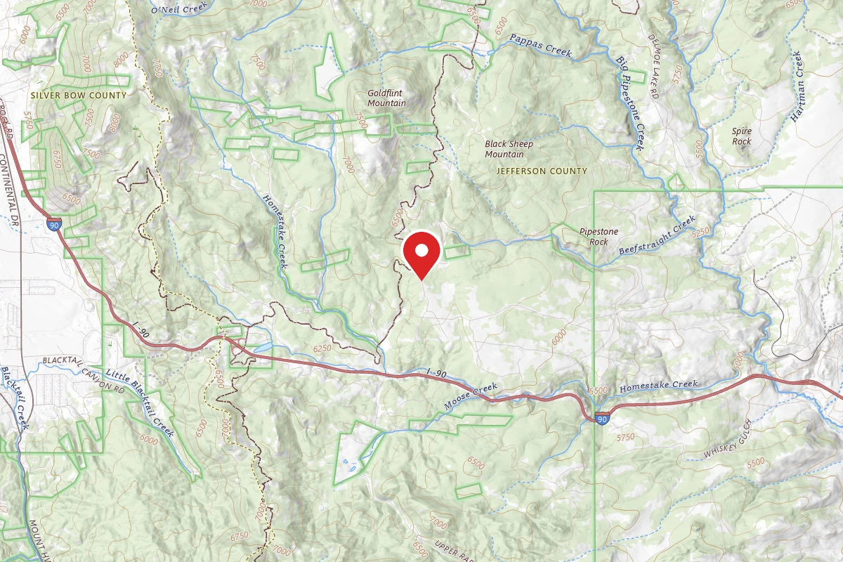 Beaverhead-Deerlodge Dispersed Campsite 100200050201-203