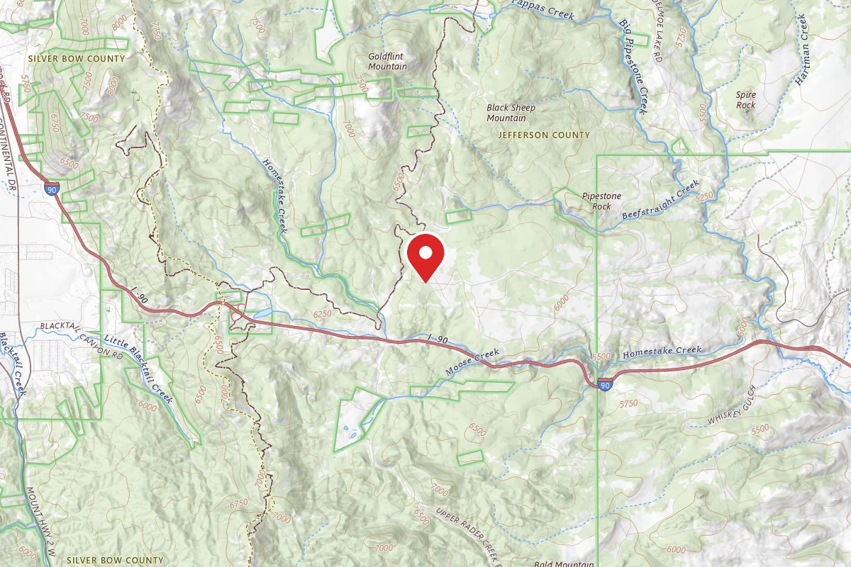 Beaverhead-Deerlodge Dispersed Campsite 100200050201-204