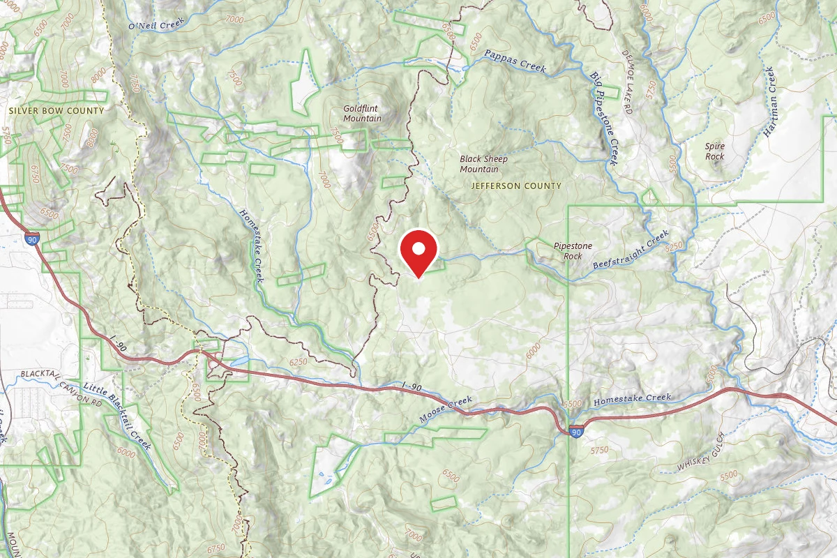 Beaverhead-Deerlodge Dispersed Campsite 100200050201-205