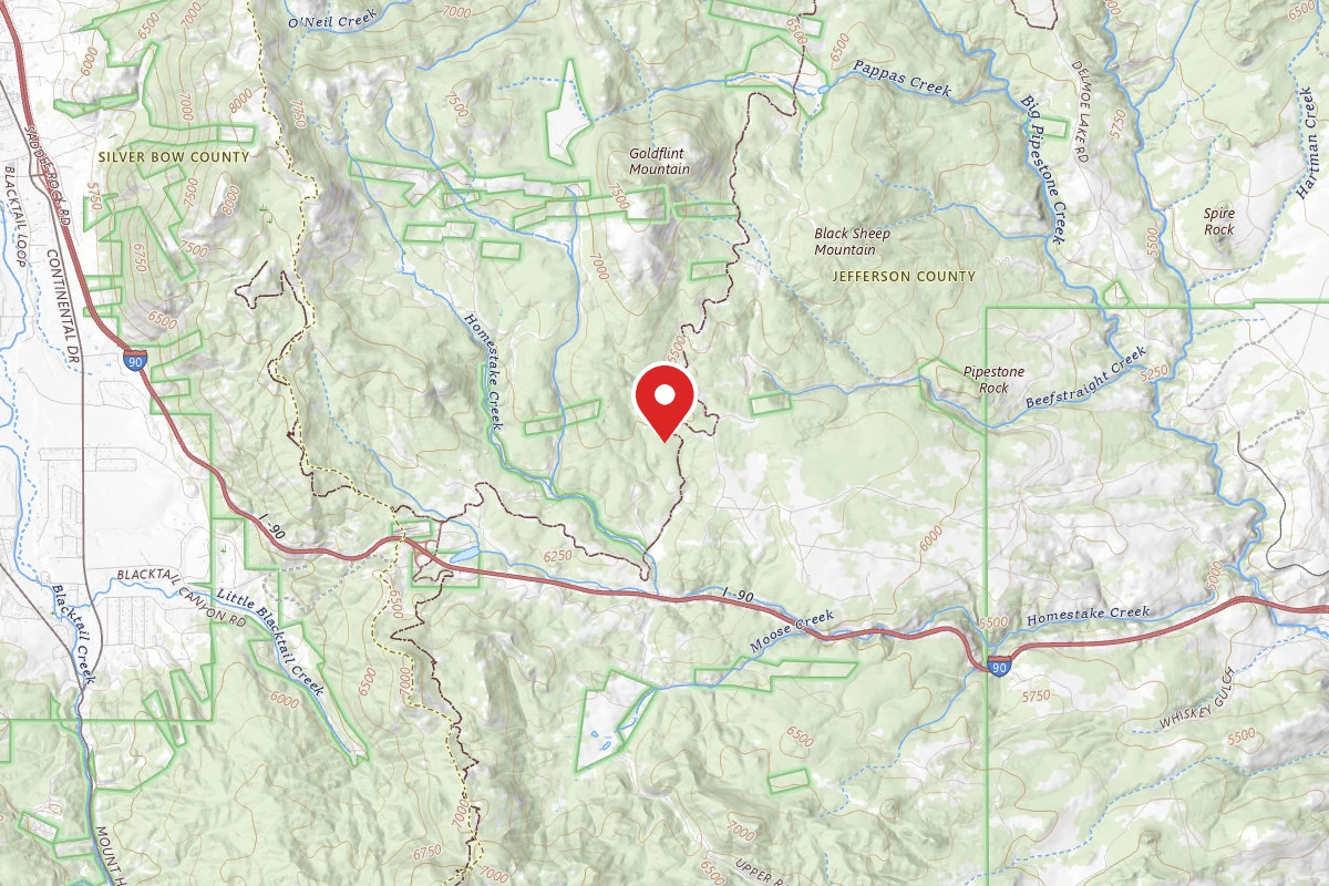 Beaverhead-Deerlodge Dispersed Campsite 100200050201-206