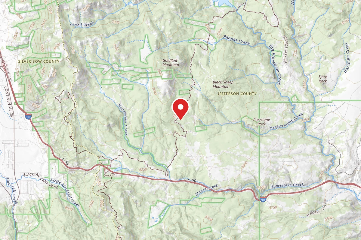 Beaverhead-Deerlodge Dispersed Campsite 100200050201-207