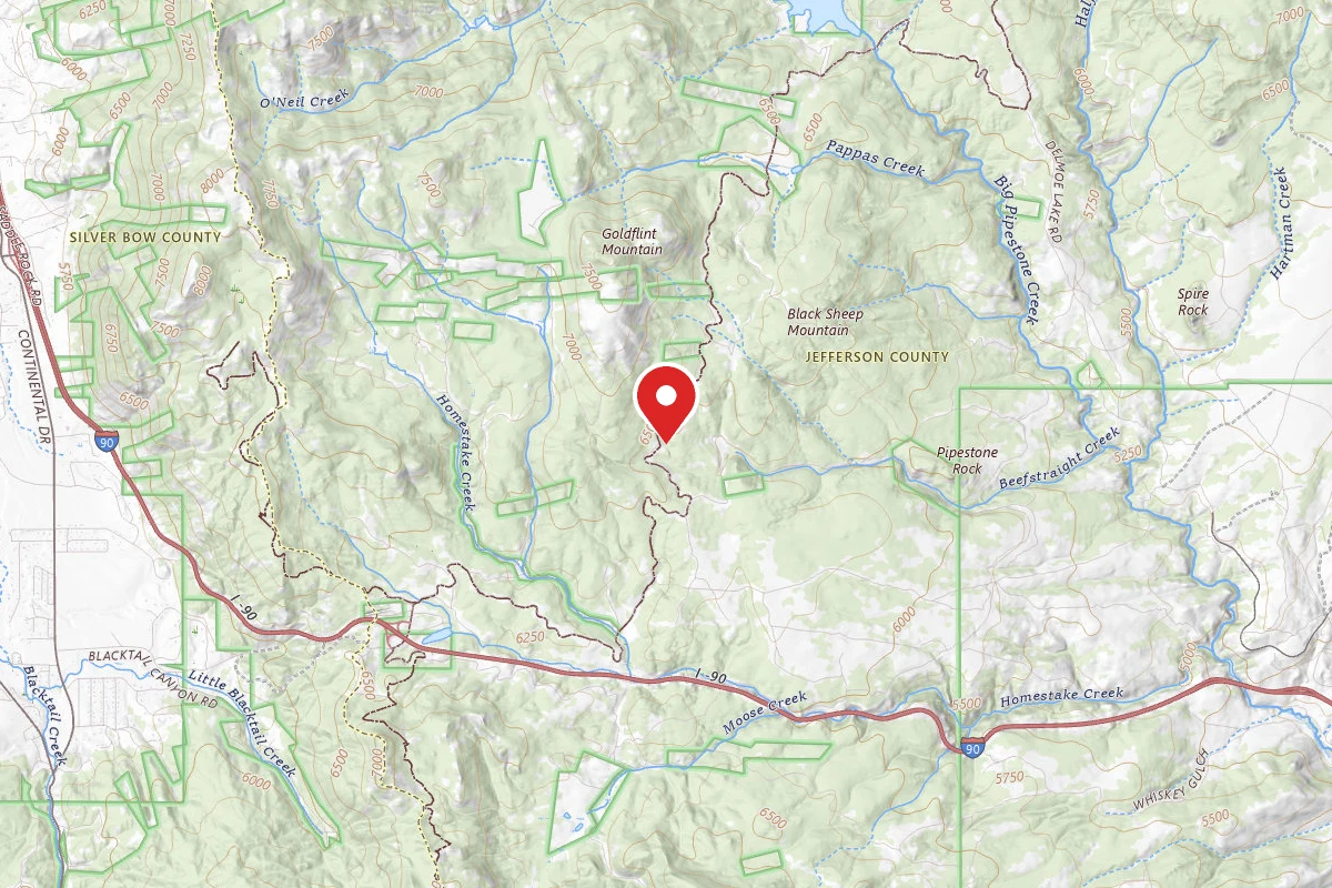 Beaverhead-Deerlodge Dispersed Campsite 100200050201-208