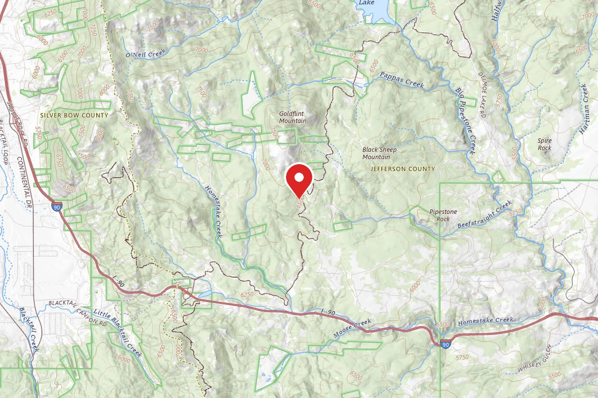 Beaverhead-Deerlodge Dispersed Campsite 100200050201-209