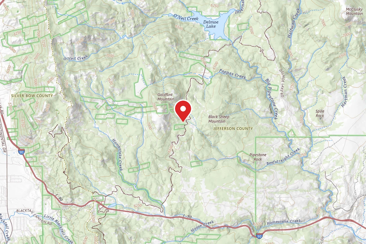 Beaverhead-Deerlodge Dispersed Campsite 100200050201-213