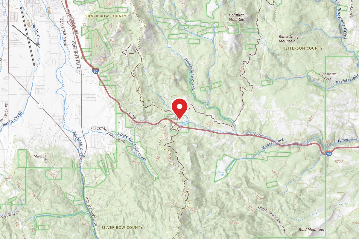 Beaverhead-Deerlodge Dispersed Campsite 100200050202-001