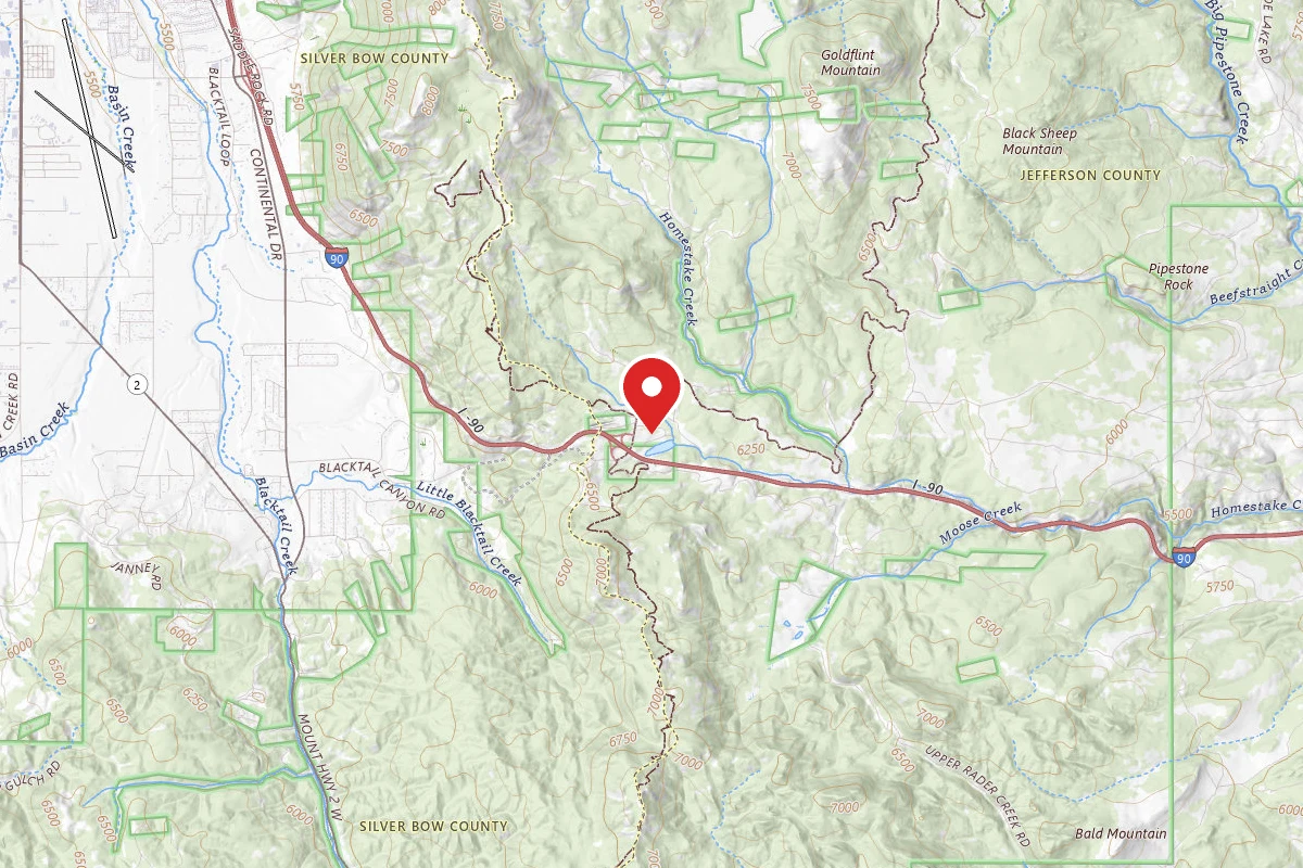 Beaverhead-Deerlodge Dispersed Campsite 100200050202-002