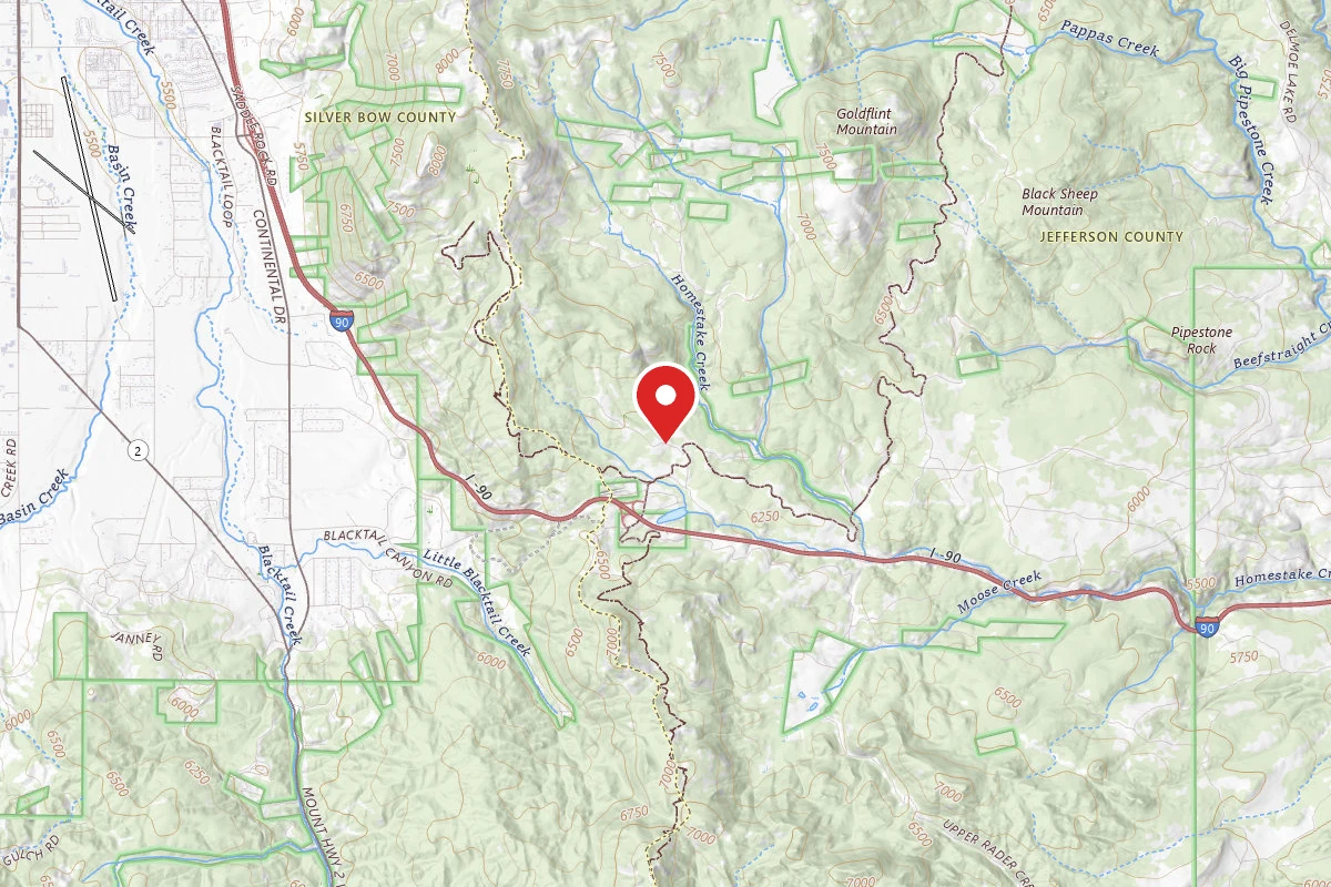 Beaverhead-Deerlodge Dispersed Campsite 100200050202-005