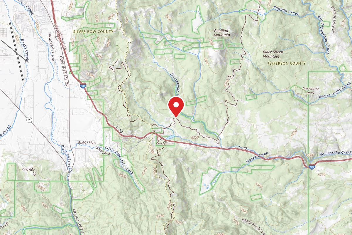 Beaverhead-Deerlodge Dispersed Campsite 100200050202-007