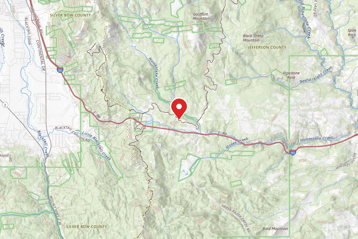 Beaverhead-Deerlodge Dispersed Campsite 100200050202-010
